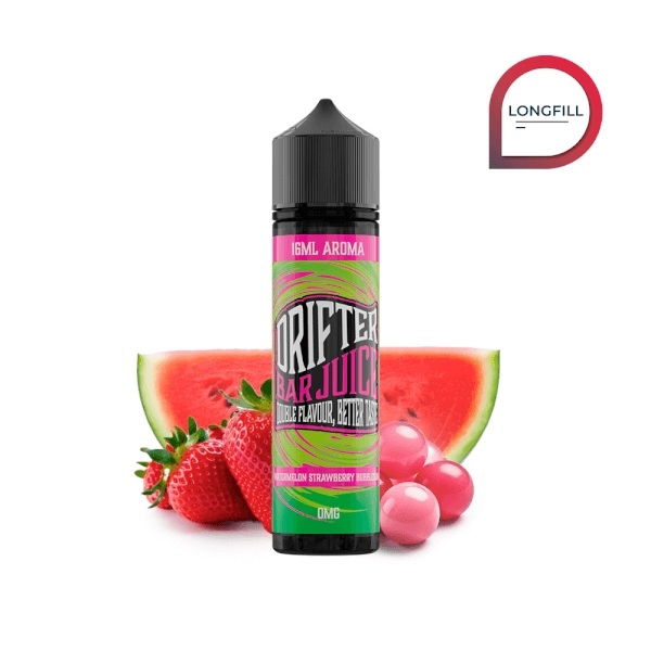 AROMA WATERMELON STRAWBERRY BUBBLEGUM 16ML DRIFTER BAR 1 AROMA WATERMELON STRAWBERRY BUBBLEGUM 16ML DRIFTER BAR