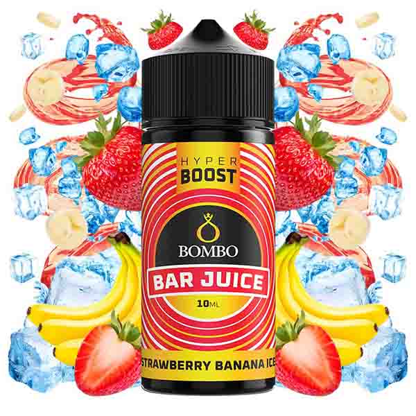 AROMA BANANA STRAWBERRY ICE 10ml LONGFILL BAR JUICE BOMBO 1 AROMA BANANA STRAWBERRY ICE 10ml LONGFILL BAR JUICE BOMBO