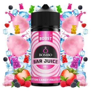 AROMA COTTON CANDY FRUITS 10ml LONGFILL BAR JUICE BY BOMBO