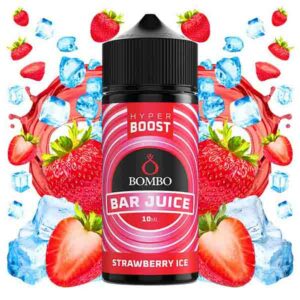 AROMA STRAWBERRY ICE 10ml BAR JUICE BY BOMBO