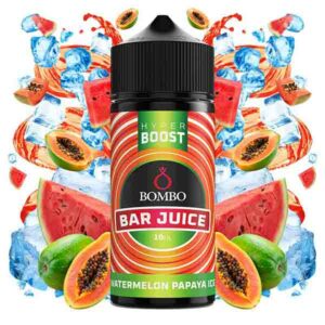 AROMA WATERMELON PAPAYA ICE 10ml LONGFILL BAR JUICE BY BOMBO