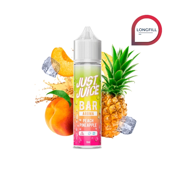 AROMA PEACH PINEAPPLE 12ml LONGFILL JUST JUICE 1 AROMA PEACH PINEAPPLE 12ml LONGFILL JUST JUICE
