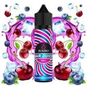 AROMA BLUEBERRY CHERRY ICE 10-60ml BAR JUICE BY BOMBO