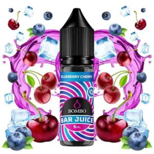 AROMA BLUEBERRY CHERRY ICE 5ml BAR JUICE BY BOMBO