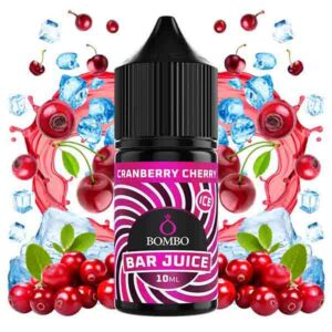 AROMA CRANBERRY CHERRY ICE 10ml BAR JUICE BY BOMBO