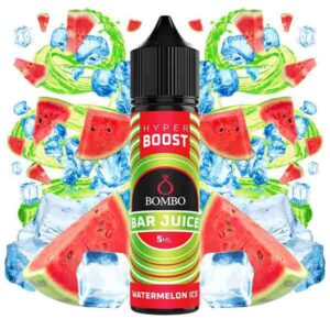 AROMA WATERMELON ICE 5ml LONGFILL 60ml BOMBO BAR HYPER BOOST
