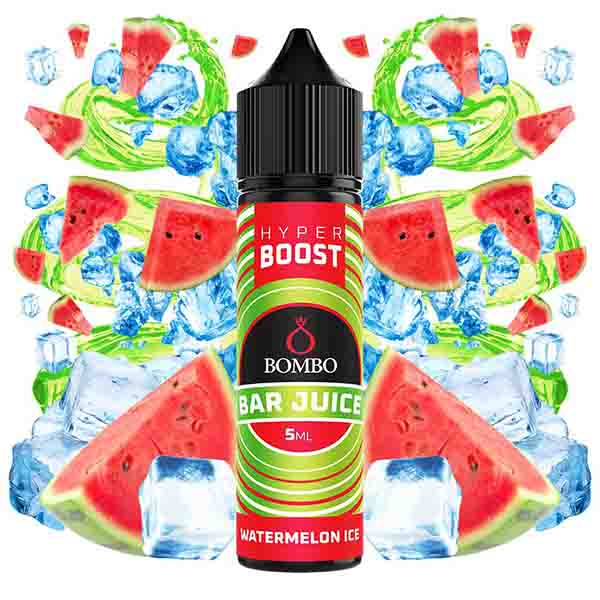 AROMA WATERMELON ICE 5ml LONGFILL 60ml BOMBO BAR HYPER BOOST 1 AROMA WATERMELON ICE 5ml LONGFILL 60ml BOMBO BAR HYPER BOOST