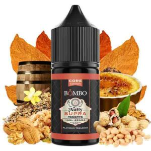 ARO NUTTY SUPRA RESERVE 10ml LONGFILL 30ml BOMBO CORE